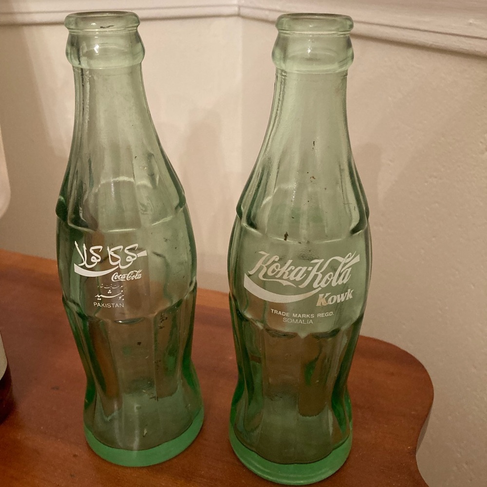 Vintage Koka Kola Empty Bottles